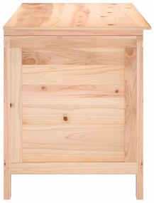 vidaXL Κουτί Μαξιλαριών Εξ. Χώρου 99x50x56,5 εκ. από Μασίφ Ξύλο Ελάτης