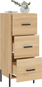 vidaXL Ντουλάπι Sonoma Δρυς 34,5x34x90 εκ. από Επεξεργασμένο Ξύλο