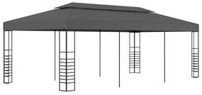 vidaXL Κιόσκι / Τέντα Εκδηλώσεων Ανθρακί 3 x 6 μ.