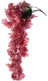 Τεχνητή Κρεμαστή Γλυσίνια Venusta 5181-7 74cm Pink Supergreens Leather,Plastic