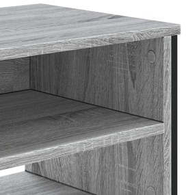 vidaXL Έπιπλο Τηλεόρασης Γκρι Sonoma 180x34x41 εκ. από Επεξεργ. Ξύλο