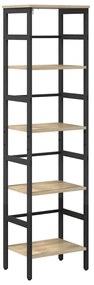 vidaXL Ράφι Βιβλίων Δρύς Sonoma 40 x 29,5 x 149 εκ Επεξεργασμένο ξύλο