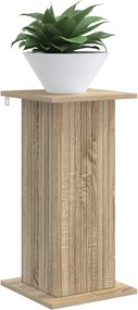 vidaXL Βάση φυτών 2 τμχ. Sonoma Δρυς 30,5 x 30 x 60,5 εκ