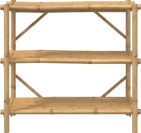 vidaXL Ραφιέρα 3 Επιπέδων 100x40x90 εκ. από Μπαμπού