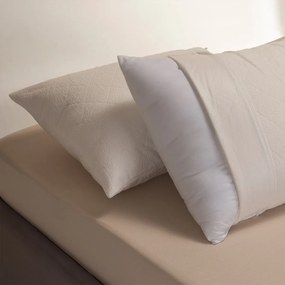 Ζεύγος Καλύμματα Μαξιλαριών Αδιάβροχα (50x70) Hotel Bamboo Jacquard