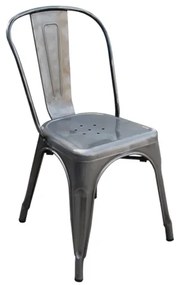 Καρέκλα Στοιβαζόμενη RELIX Μέταλλο Metal 45x51x85cm