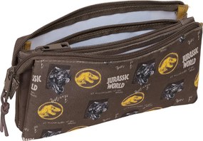 Κασετίνα Jurassic World Καφέ 22 x 12 x 3 cm