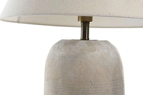 Επιτραπέζιο Φωτιστικό Home ESPRIT Μπεζ Γκρι 50 W 220 V