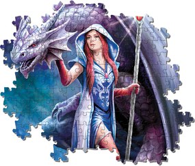 Clementoni Παζλ Anne Stokes Dragon Mage 1000 τμχ