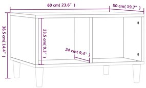 ΤΡΑΠΕΖΑΚΙ ΣΑΛΟΝΙΟΥ ΚΑΠΝΙΣΤΗ ΔΡΥΣ 60X50X36,5ΕΚ. ΕΠΕΞΕΡΓΑΣΜ. ΞΥΛΟ 821033