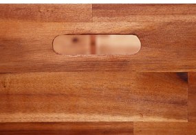 vidaXL Ζαρντινιέρα Υπερυψωμένη 100 x 50 x 50 εκ. από Ξύλο Ακακίας