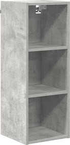 vidaXL Κρεμαστό ντουλάπι Σκυρόδεμα Γκρι 30 x 29,5 x 80 εκ.