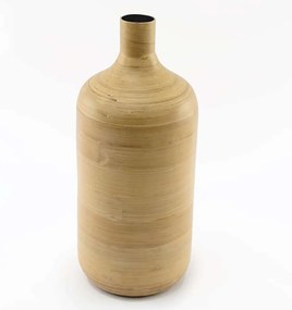 Βάζο 014.NI0850 Φ18x36cm Bamboo Natural Bamboo