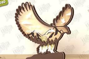 Σετ των 2 Intra απο ξύλο plywood 3mm-4mm πάχος – Εξατομικευμένη Piggy Bank | CNC Δίασταση 20x20 cm INTRAFABR-122679293