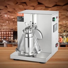 Milkshake Maker Machine 120W Electric Milk Tea Shaker Stainless Steel Commercial