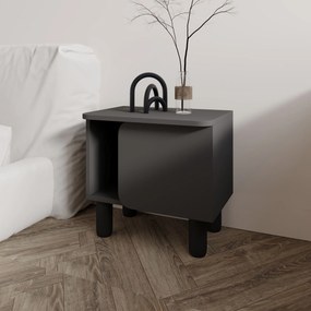 Κομοδίνο Ανθρακί OFOR 50x30x48.6