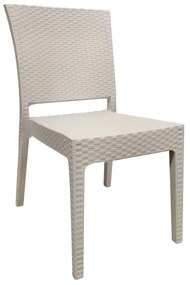 Καρέκλα Κήπου ArteLibre Cappuccino Rattan 47x55x87cm-14720006
