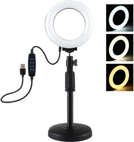 Ring LED lamp Puluz with adjustable base PU391