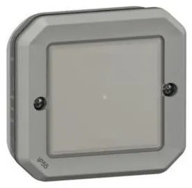 Συνδεδεμένος Διακόπτης Στεγανός Επιλογή Dimmer Netatmo Plexo Legrand-069876L-Γκρι 069876L