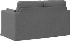 vidaXL Καναπές Σκούρο Γκρι