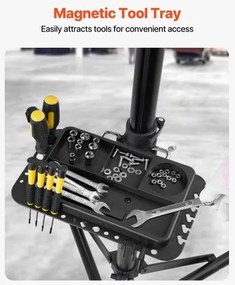 VEVOR Bike Repair Stand 85 lb Adjustable Bicycle Maintenance Rack with Tool Tray