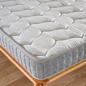 Stewehome Διπλό Στρώμα Ύπνου Φυσικής Άνεσης Γκρι 160x200x14 cm