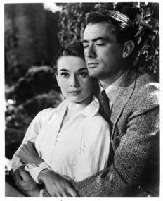 Φωτογραφία Audrey Hepburn And Gregory Peck In 'Roman Holiday', Archive Photos