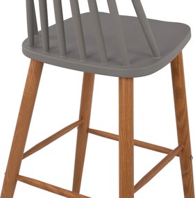ΣΚΑΜΠΟ ΜΠΑΡ HM8459.10 VANESSA ΣΕ ΓΚΡΙ ΧΡΩΜΑ 43x49x107 εκ.