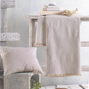 Ριχτάρι Hatton Beige Ρυθμός Armchair 160x180cm Cotton-Polyester
