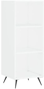 vidaXL Ραφιέρα Λευκή 34,5 x 32,5 x 90 εκ. από Επεξεργασμένο Ξύλο