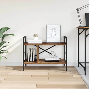 vidaXL Ράφι Βιβλίων 3 επιπέδων 75 x 30 x 58,5 εκ. Επεξεργασμένο Ξύλο