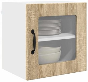vidaXL Ραφιέρα τοίχου LUCCA Sonoma Δρυς 40 x 31 x 40 εκ.