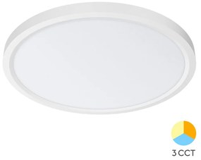 Φωτιστικό Οροφής Braytron BP07-00580 Λευκό (White) CCT3