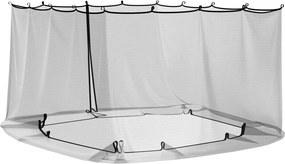 vidaXL Κουνούπι για Περίπτερο 220 mesh Μαύρο 3,6 x 3 x 2 μ Πολυεστέρας