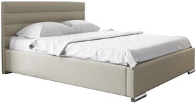 Επενδυμένο κρεβάτι Living-Mpez-140 x 200