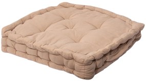 Μαξιλάρι Δαπέδου 40x40x8 581 12-Μπεζ Viopros