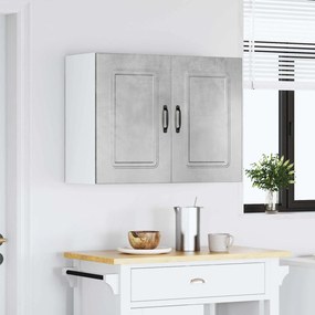 VidaXL ντουλάπι τοίχου κουζίνας "Kalmar" Σκυρόδεμα γκρι