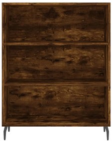 vidaXL Ραφιέρα Καπνιστή Δρυς 69,5 x 32,5 x 90 εκ. από Επεξεργ. Ξύλο