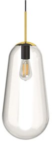 Φωτιστικό Οροφής Pear L 8671 Transparent-Gold Nowodvorski Metal, Glass