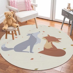 Rug (90 x 90) Woopamuk143 White