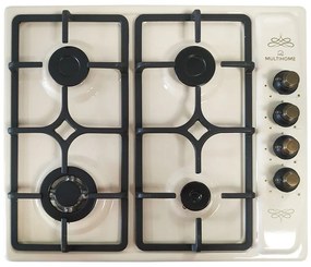 MultiHome MH-6103 Εστία Υγραερίου Αυτόνομη 58.5x50εκ Μπεζ Rustic