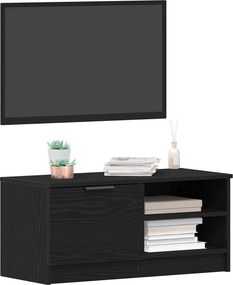 vidaXL Ντουλάπι TV 2 pcs Μαύρη Οξυά 80 x 35 x 36,5 cm