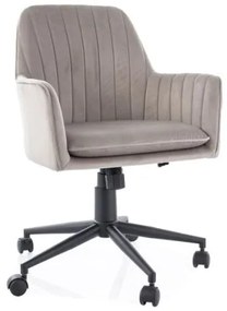 FOTEL OBROTOWY Q-886 VELVET CIEMNY BEŻ BLUVEL 40 DIOMMI-80-3894
