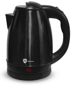 Ανοξείδωτος Βραστήρας Nερού 1.7L 1500W Μαύρο HomeVero HV-BSSK1.7