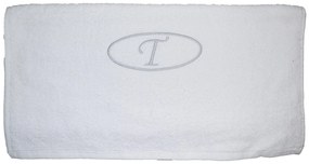 Πετσέτα μονόγραμμα Προσώπου 50x100 Τ Λευκό Viopros