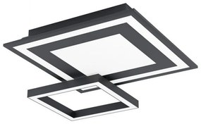 Φωτιστικό Οροφής-Πλαφονιέρα Led 99312 Ble-Rgb/Cct Savatarila-C 2700-6500K Eglo Metal, Plastic