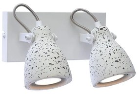 Φωτιστικό Οροφής - Σποτ AR1822W23WT 2ΧGU10 23X15X18 White Aca Decor Ceramic