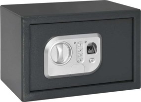 vidaXL Ψηφιακό Ασφαλές Σκούρο γκρι 31 x 20 x 20 εκ. Ατσάλι