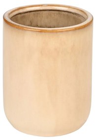 Ποτηράκι Μπάνιου Satin 02-27766 7,5x9cm Beige Estia Κεραμικό
