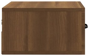 vidaXL Κομοδίνα Επιτοίχια 2 τεμ. Καφέ Δρυς 35 x 35 x 20 εκ.